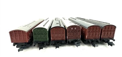 Minitrix G�terwagen Konvolut der DB 6 St�ck in Spur N