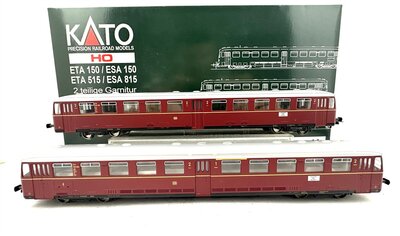 Kato 30801 H0 Akkutriebwagen ETA 150 Ep.III der DB