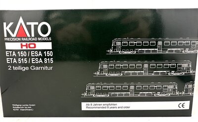 Kato 30801 H0 Akkutriebwagen ETA 150 Ep.III der DB