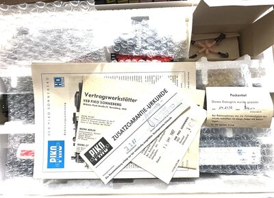 Piko 5/0752/000 H0 Zugset mit Dampflok BR 38 der DR