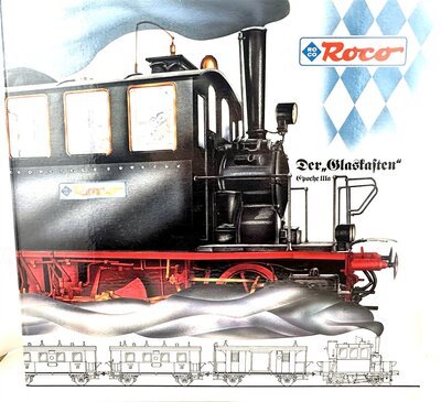 Roco 43030 H0 Zugset mit Glaskasten BR 98 der DB