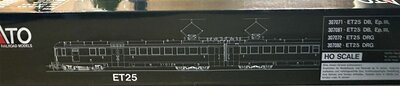 Kato 307072 H0 Elektrotriebwagen ET 25 Ep.II der DRG