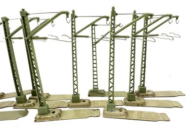 M�rklin 7509 H0 Oberleitungsmast 12 St�ck