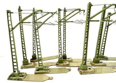 M�rklin 7509 H0 Oberleitungsmast 12 St�ck