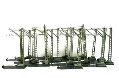 M�rklin 7509 H0 Oberleitungsmast 20 St�ck