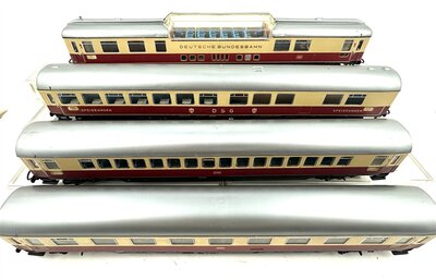 R�wa H0 TEE Personenwagen der DB 4 St�ck