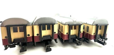 R�wa H0 TEE Personenwagen der DB 4 St�ck