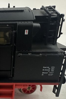 Piko 5/6332 H0 Dampflok BR 95 Ep.IV der DR