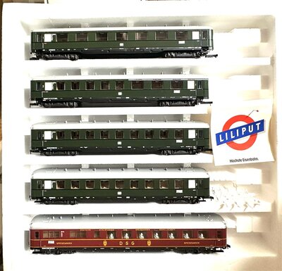 Liliput 834 H0 Wagenset Sch�rzenwagen der DB