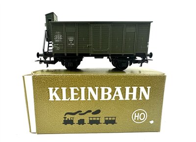 Kleinbahn 332 H0 G�terwagen mit Bremserhaus der �BB
