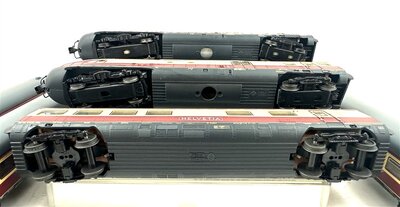 Roco 04183 A + 04070 A H0 TEE Dieseltriebzug VT 11.5 BR 601 der DB