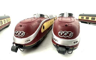 Roco 04183 A + 04070 A H0 TEE Dieseltriebzug VT 11.5 BR 601 der DB