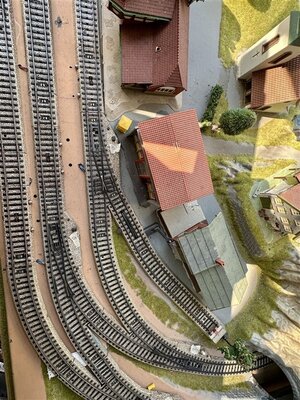 Noch H0 Fertiggel�nde mit M-Gleisen und Seilbahn