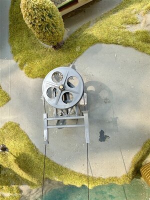 Noch H0 Fertiggel�nde mit M-Gleisen und Seilbahn