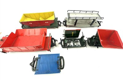 Biller Bahn G�terwagen Konvolut Spur 0e