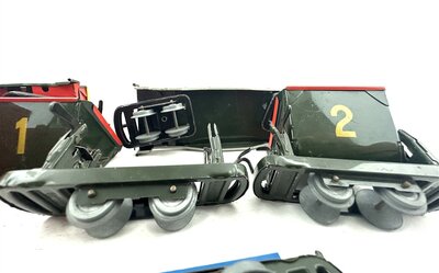 Biller Bahn G�terwagen Konvolut Spur 0e