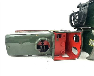 Biller Bahn Lok mit 2 Personenwagen Spur 0e