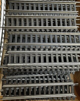 Fleischmann Gleise gerade mit Pappschwellen 55 St�ck Spur 0