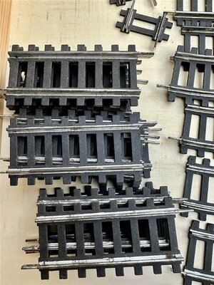 Fleischmann Spur 0 Gleise mit Pappschwellen 26 St�ck