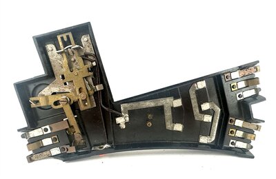 Trix Express H0 Bakelit Weiche links mit Weichenlaterne