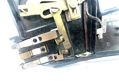 Trix Express H0 Bakelit Weiche links mit Weichenlaterne