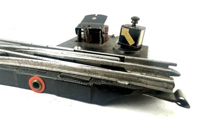 Trix Express H0 Bakelit Weiche links mit Weichenlaterne