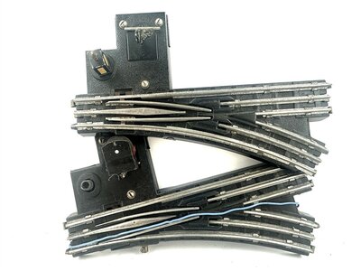 Trix Express H0 2 Bakelit Weichen rechts