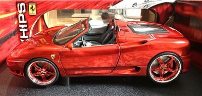 Hot Wheels G8984 Modellauto Ferrari Spider 1:18