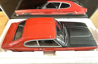 Minichamps Modellauto Ford Capri 2600 RS 1970 1:18