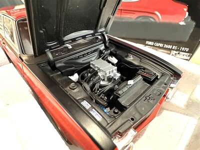 Minichamps Modellauto Ford Capri 2600 RS 1970 1:18