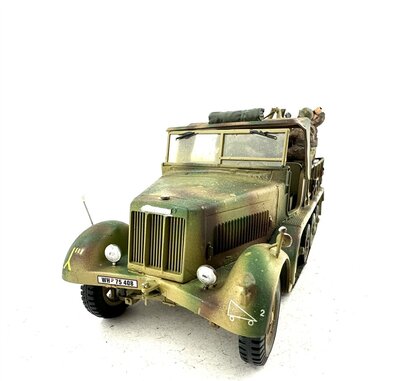 Tamiya Halbkettenfahrzeug Sd.Kfz. 7/1 mit Flakvierling Weltkrieg II 1:35