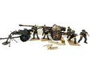 Panzerabwehrkanone mit Soldaten Weltkrieg II 1:35