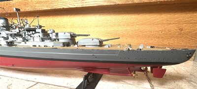 TIRPITZ Schlachtschiff Bausatz Weltkrieg II