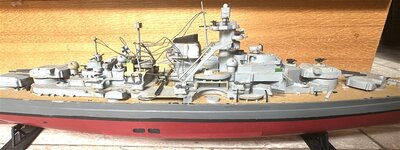 TIRPITZ Schlachtschiff Bausatz Weltkrieg II