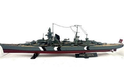 PRINZ-EUGEN Schlachtschiff Bausatz Weltkrieg II