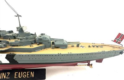 PRINZ-EUGEN Schlachtschiff Bausatz Weltkrieg II