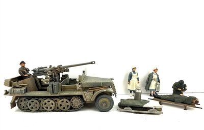 Italeri 6383 Panzerabwehrkanone PaK 38 mit Figuren 1:35