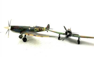 Jagdflugzeuge und Bomber 7 St�ck Weltkrieg II 1:48