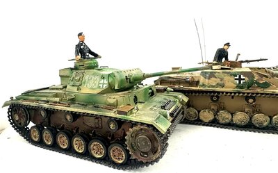 Jagdpanzer Panzer 3 St�ck Weltkrieg II 1:35