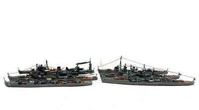 Hasegawa 6 Kriegsschiffe Japanese Navy Destroyer lackiert 1:700