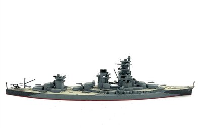 Hasegawa WL118 Kriegsschiff Hyuga lackiert 1:700