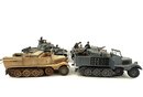 Panzer & Halbkettenfahrzeuge 4 St�ck Weltkrieg II 1:35