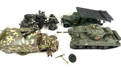 Panzer, Gesch�tz, Raketenwerfer & Transporter WWII 1:35