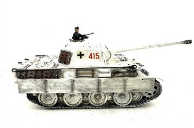 Panther Ausf. A Panzer mit Wintertarnung WWII 1:35