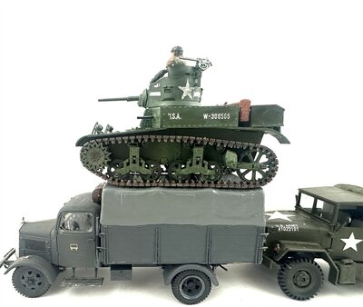 US Fahrzeuge Panzer und LKW WWII 1:35