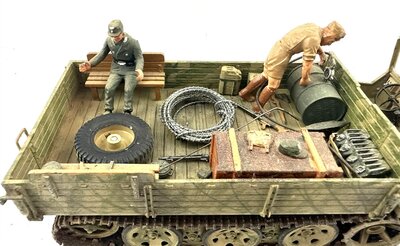 Wehrmachtsschlepper sWS Goliath WWII 1:35