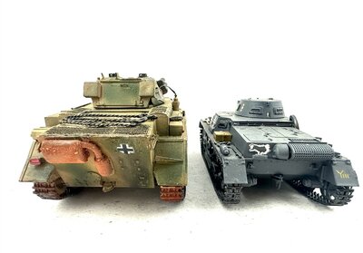 Tamiya Panzerkampfwagen Ausf. B + F WWII 1:35