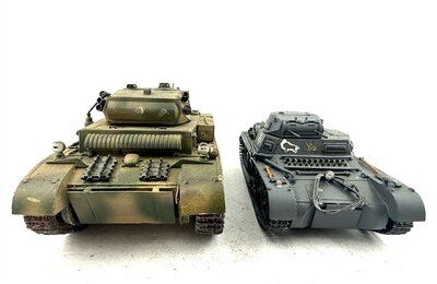 Tamiya Panzerkampfwagen Ausf. B + F WWII 1:35