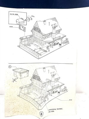 Vollmer 3696 H0 Fachwerkhaus Dorfschmiede NEU