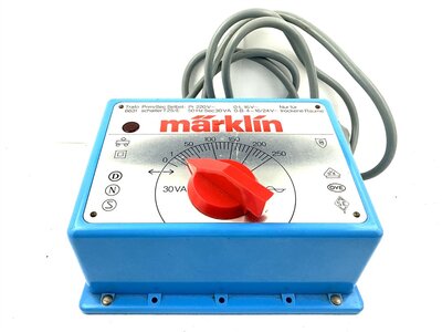 M�rklin 6631 H0 Tranformator 30 VA